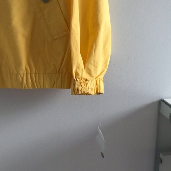 Tommy Hilfiger 100% Cotton Yellow Women’s Spring Oversized Jacket 90”s Y2K - Picture 6 of 16